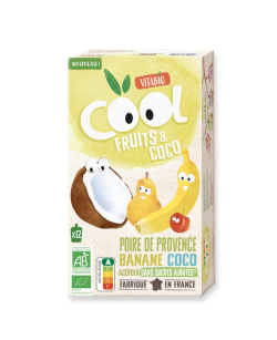 Cool Fruits Poire de Provence Banane Coco